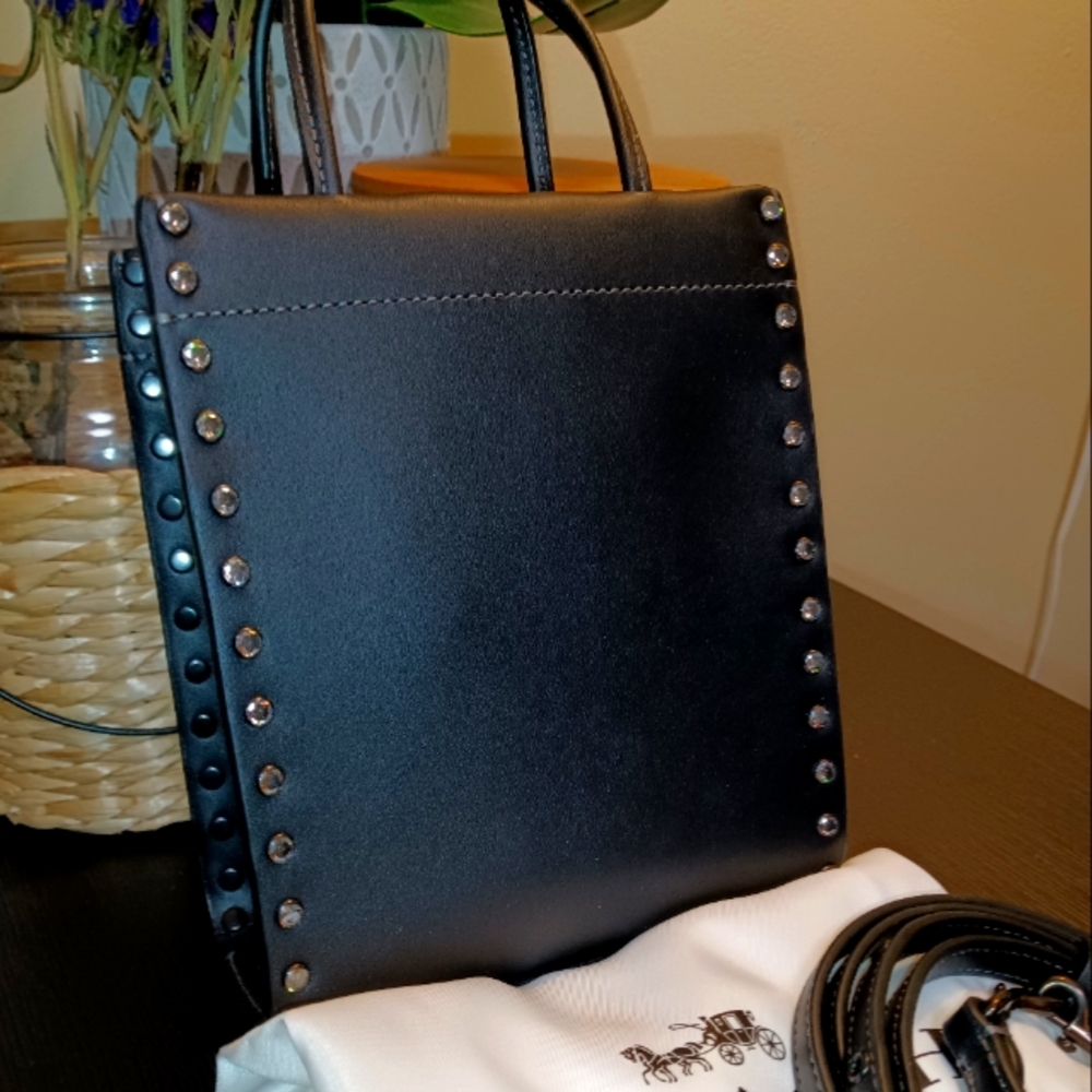 Authentic Coach Mini Cashing Tote